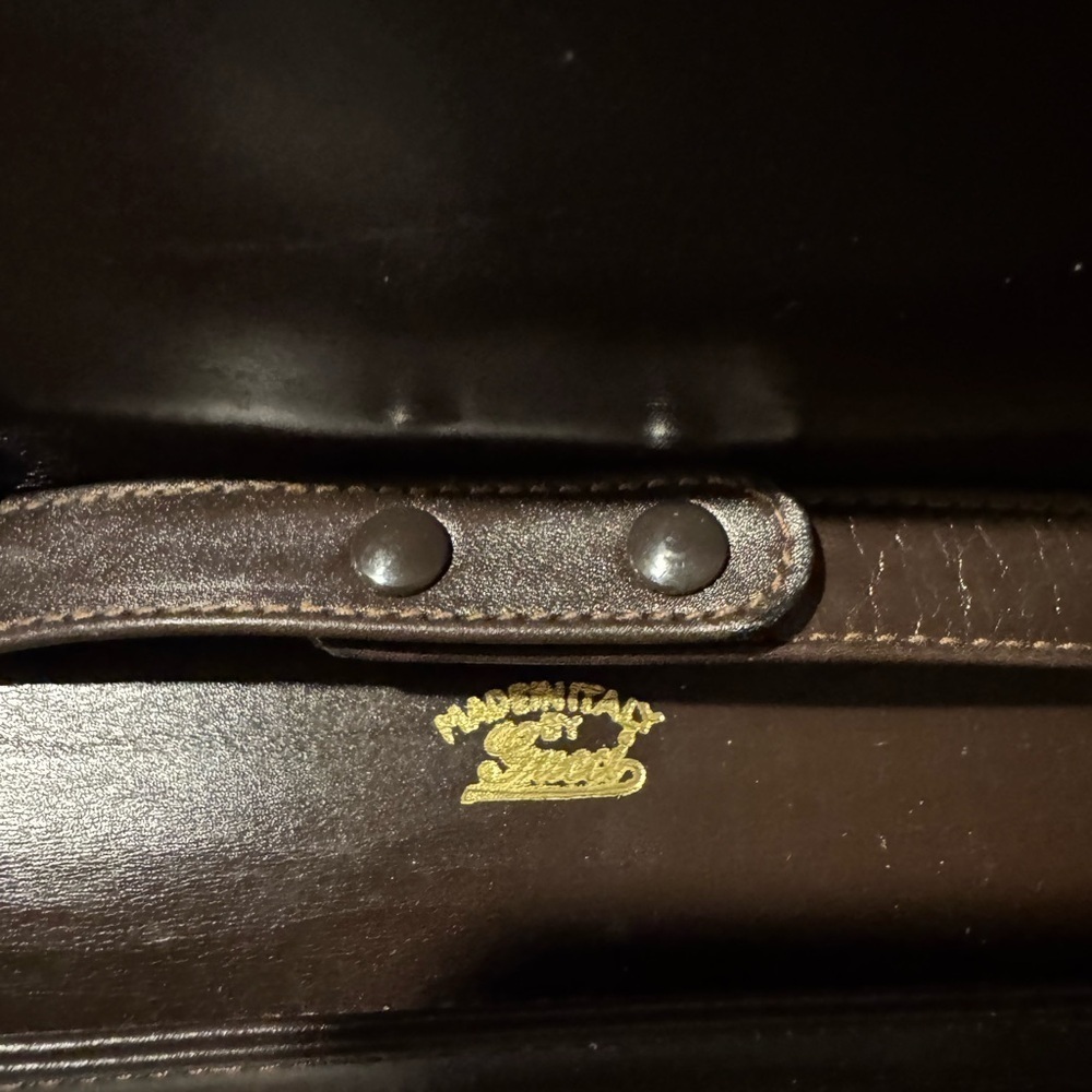 Gucci Horsebit Vintage Sherry Line Convertible Crossbody in Brown Leather - Picture 4 of 16